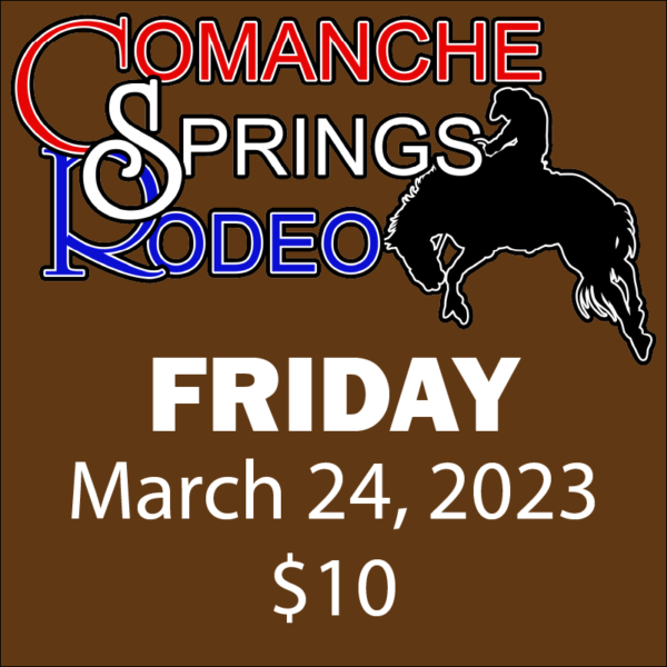 Tickets Comanche Springs Rodeo